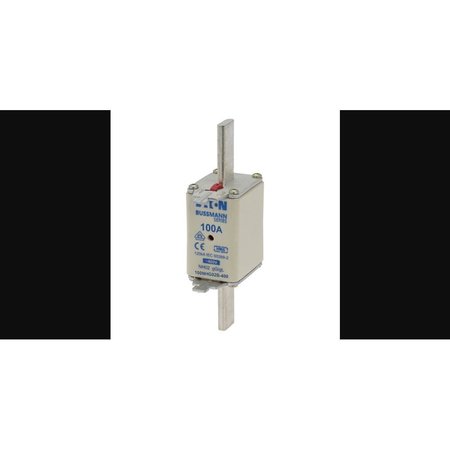 Eaton Bussmann Inline Fuse, NHG Series, 100A, 400V AC, Square 100NHG02B-400